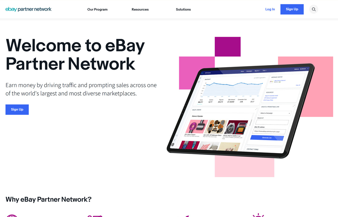 ebay partner network