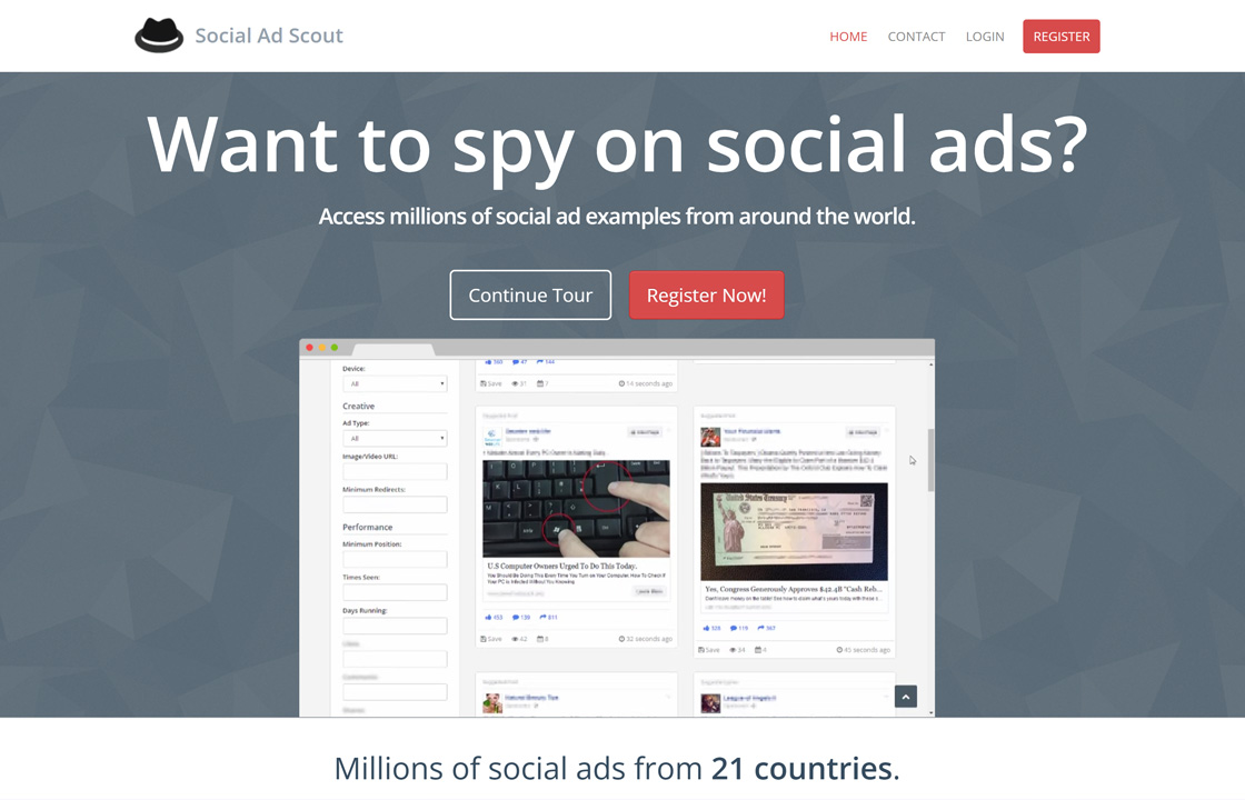 Social Ad Scout
