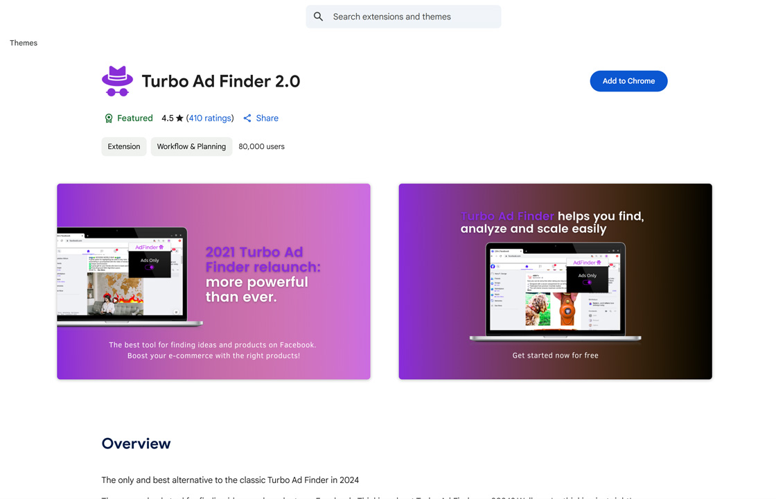 Turbo Ad Finder