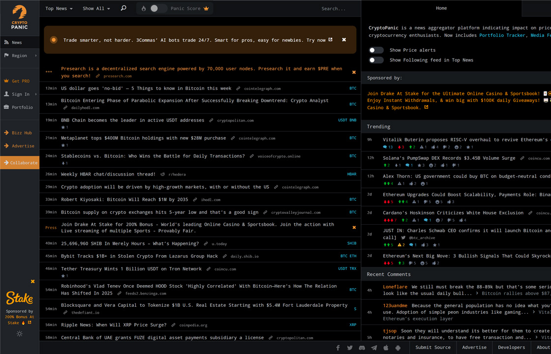 CryptoPanic
