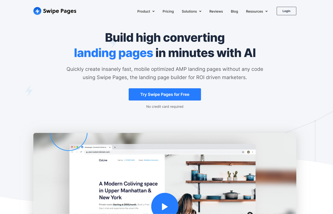 Swipe Pages