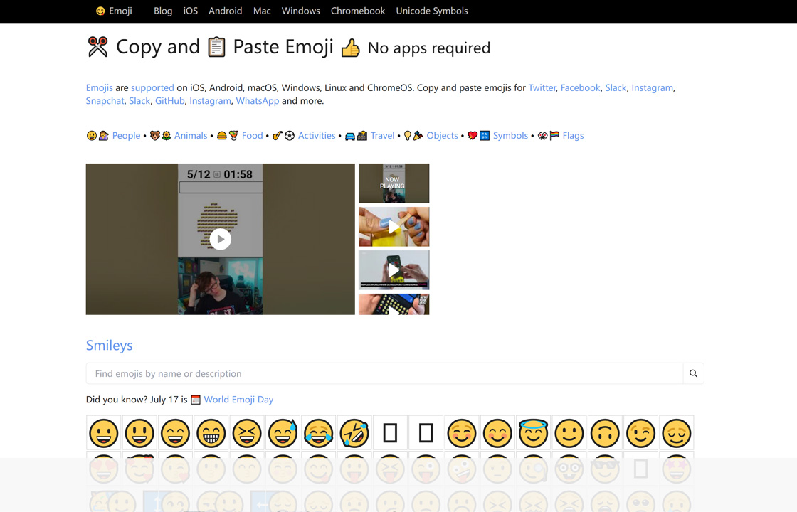 Get Emoji